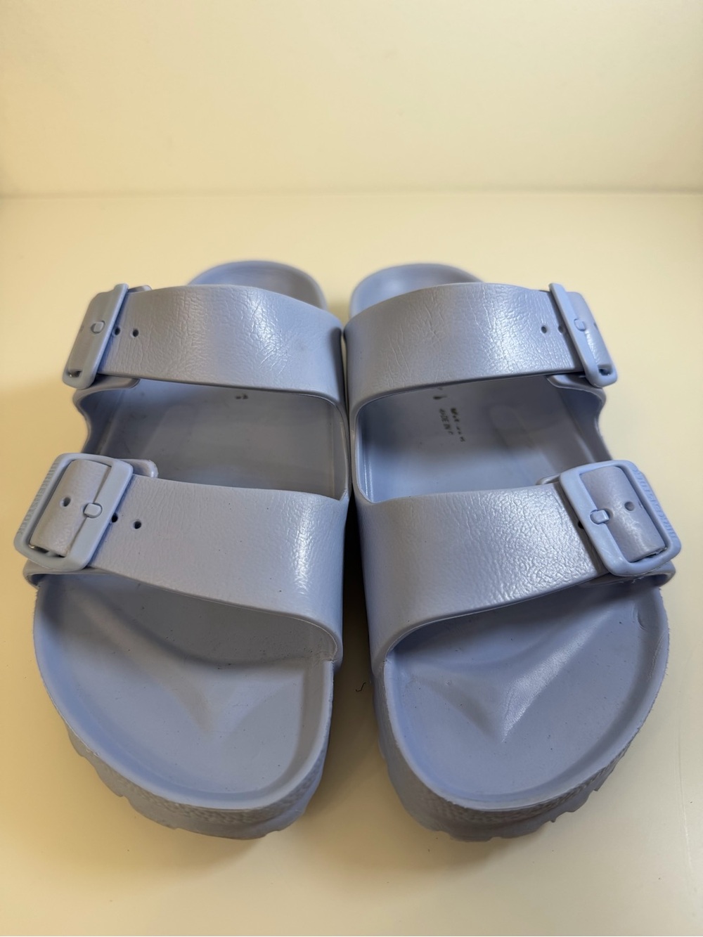Birkenstock Two-Strap Sandals in Light blue Size 39